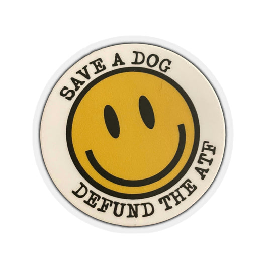 AOF Save a Dog Sticker
